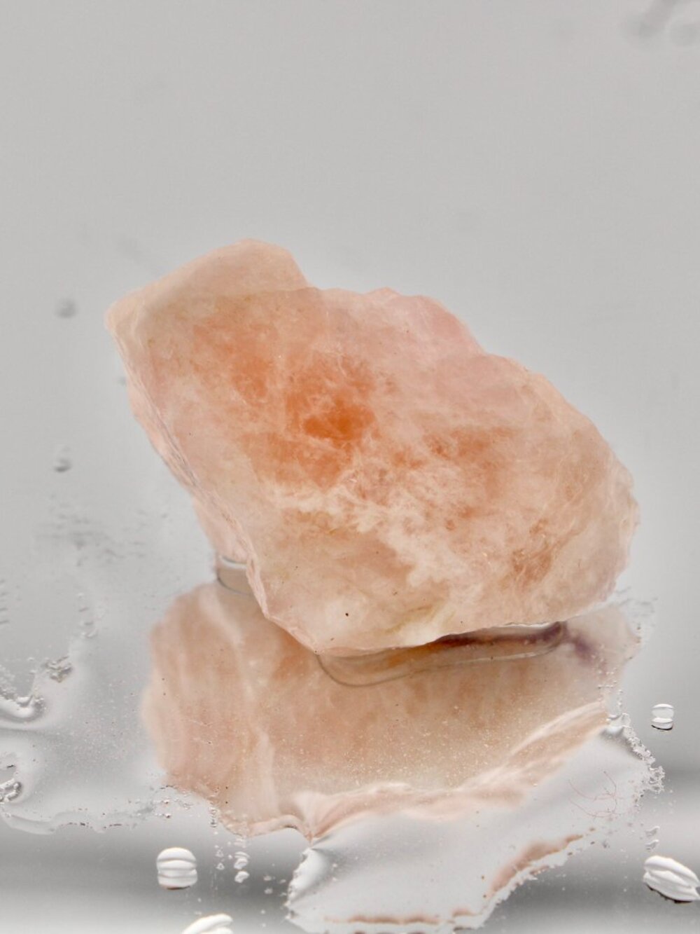 Morganite Beryl Pink Peach Raw Rough Stone Crystal Natural Rock Healing 26.3g